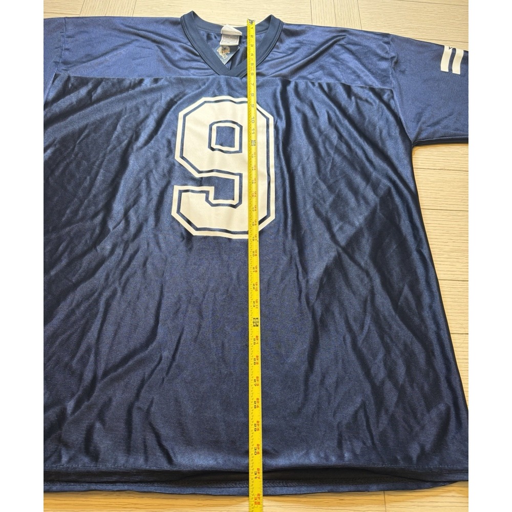 Dallas Cowboys NWT Authentic Apparel 9 Tony Romo Football‎ Jersey Blue Size XL - Picture 6 of 7